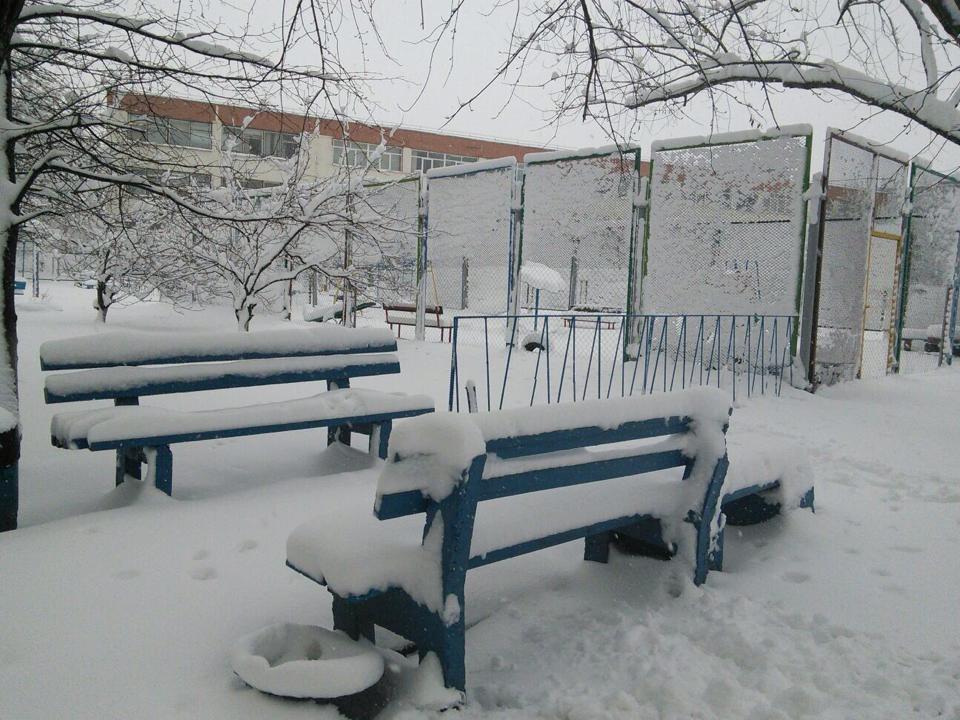 киев снег фото