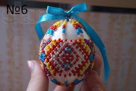 пасхальные яйца из бисера