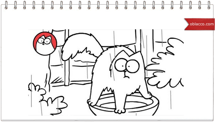 April Showers - Simon's Cat
